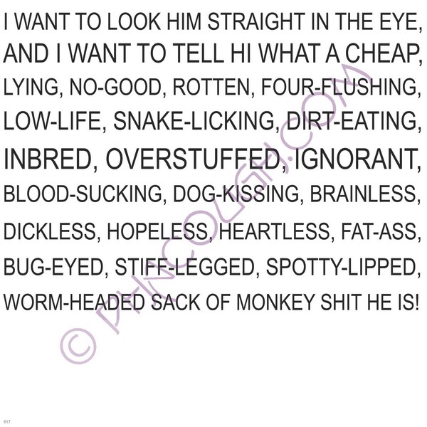 I Want To Look Him Straight In The Eye I Want To Look Him Straight In The Eye