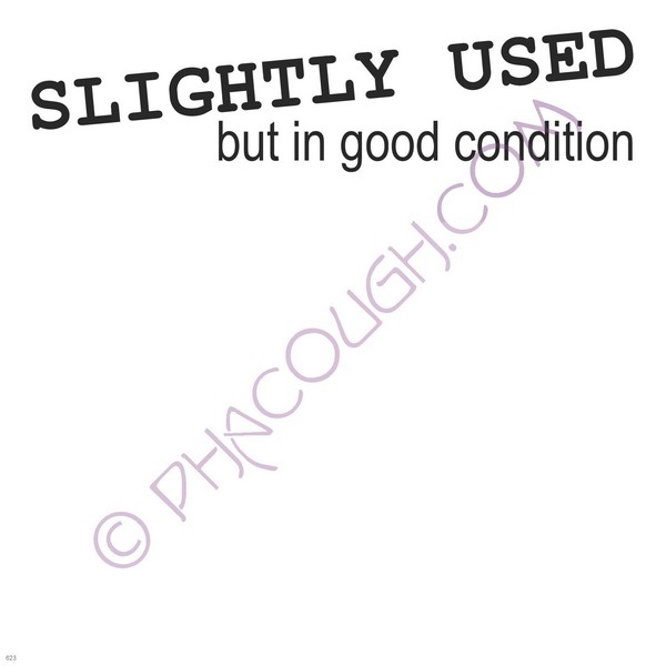 Slightly Used But In Good Condition Slightly Used But In Good Condition