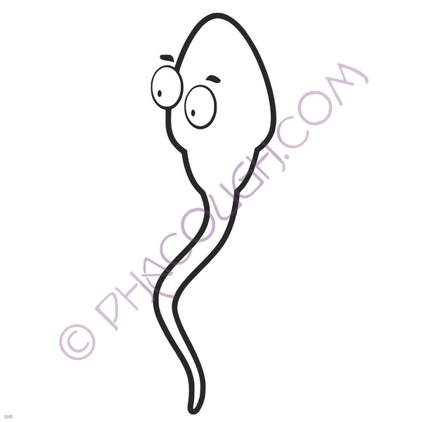 Cartoon sperm Cartoon sperm